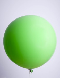 Ballons Opaque Vert Lime Déco 24