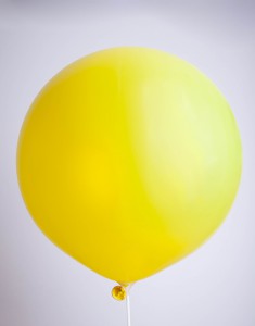 Ballons Jaune Métal 24