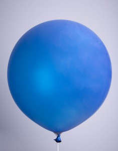 Ballons Bleu Foncé Métal 24