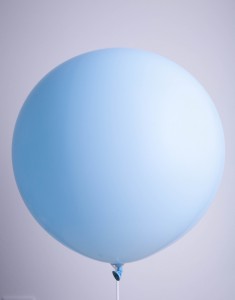 Ballons Opaque Bleu Ciel Déco 24