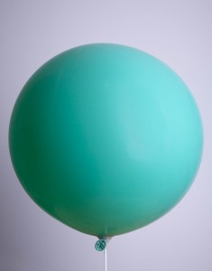 Ballons Opaque Vert Jade Déco 24