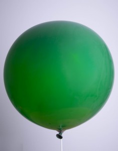 Ballons Cristal Vert Émeraude Déco 24