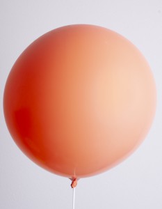 Ballons Cristal Saumon Déco 24