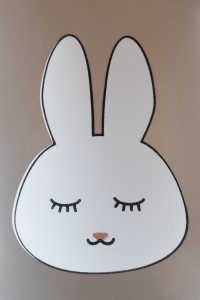 Ballon 12'' - Imprimé Lapin