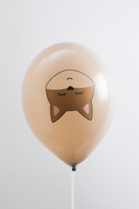 Ballon 12'' - Imprimé Renard